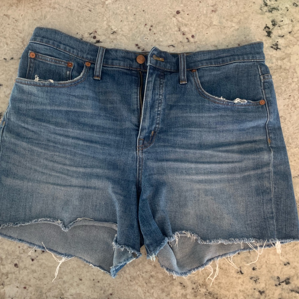 Madewell High Rise Denim Shorts 31